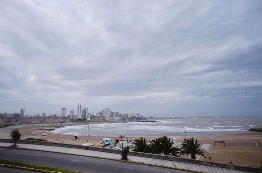 Miércoles nublado con una mínima de 5° en Mar del Plata
