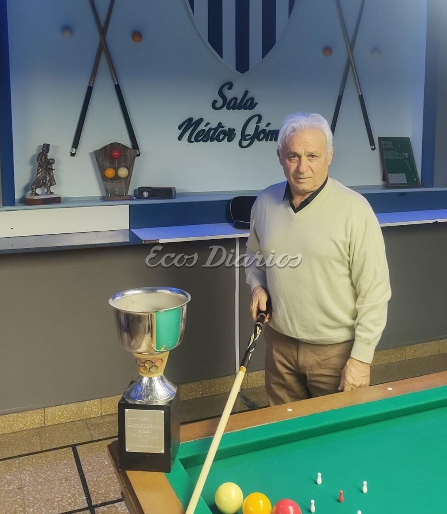 Ganador de la segunda etapa. Ernesto Fernández