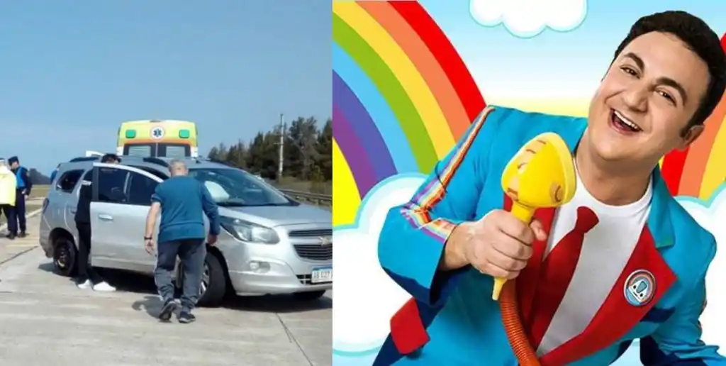 Familiares de "Topa" sufrieron un accidente en la Ruta 14