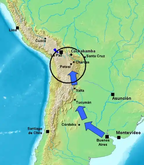 Los primeros combates