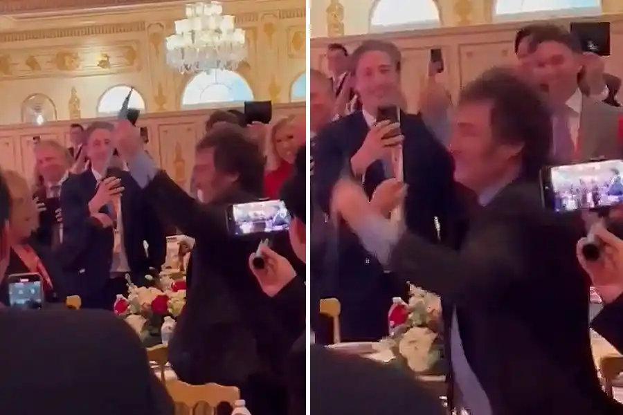 VIDEO | "A lo Donald Trump": Milei bailó como el nuevo presidente de EEUU y el video detonó las redes