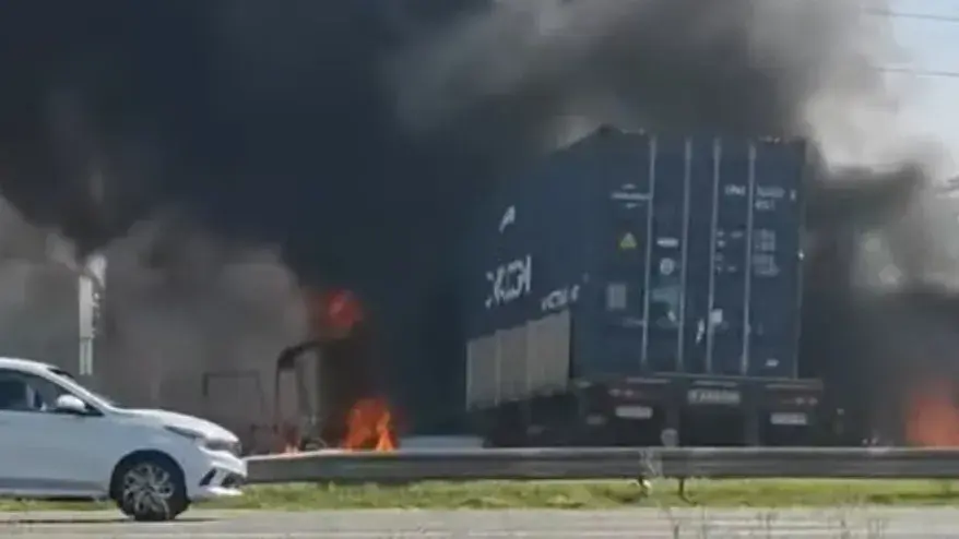 Cinco muertos en la Ruta Nacional 9, en Campana.  Captura de pantalla