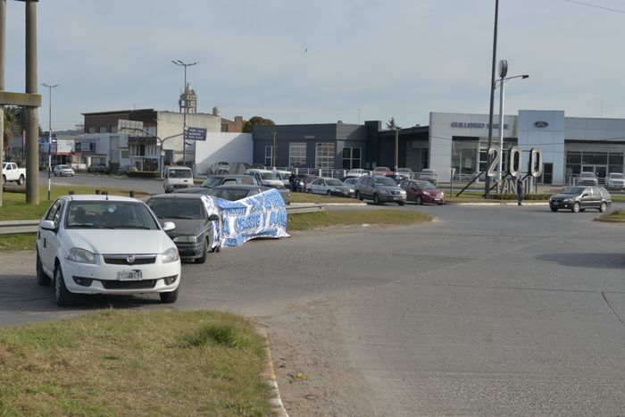Corte parcial de la Ruta 226 por una protesta de la UTA