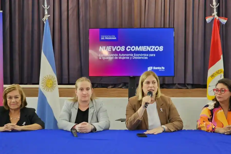Provincia lanzó un programa de inclusión socioproductiva para víctimas de violencia de género