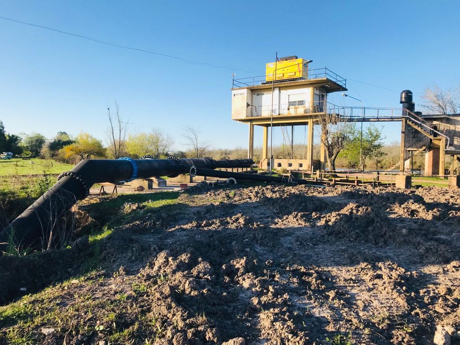 Denuncian que el último corte de agua en Gualeguaychú tuvo que ver con una obra inconclusa desde 2014