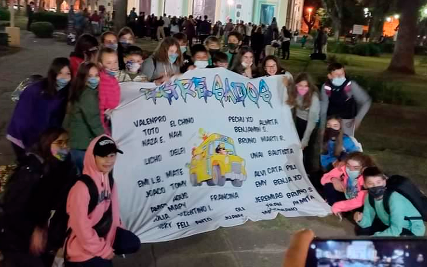6° B del Normal partió para Villa Carlos Paz