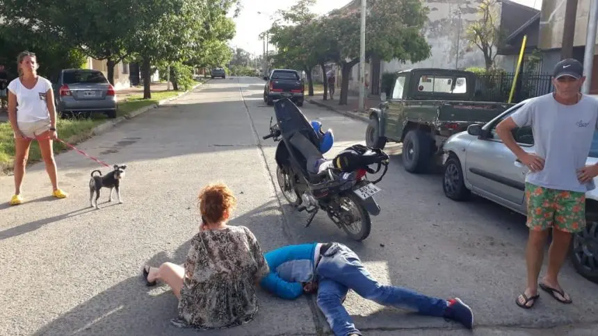 Accidente en 87 y 22