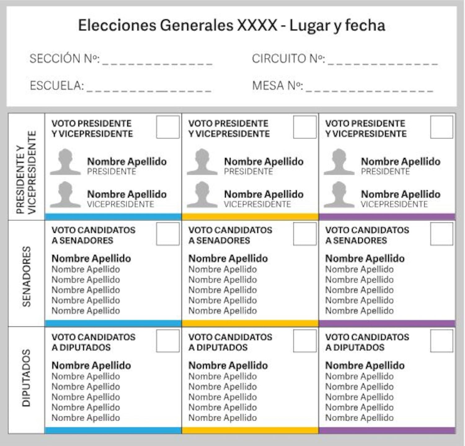 Se promulgó la ley de la boleta única de papel y comenzará a regir en las elecciones de 2025