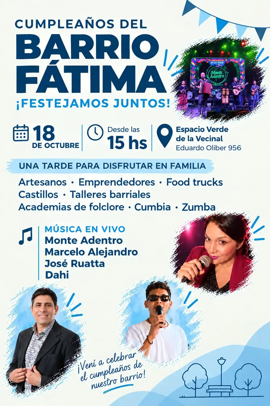 barrio Fátima se prepara para celebrar su aniversario - 2