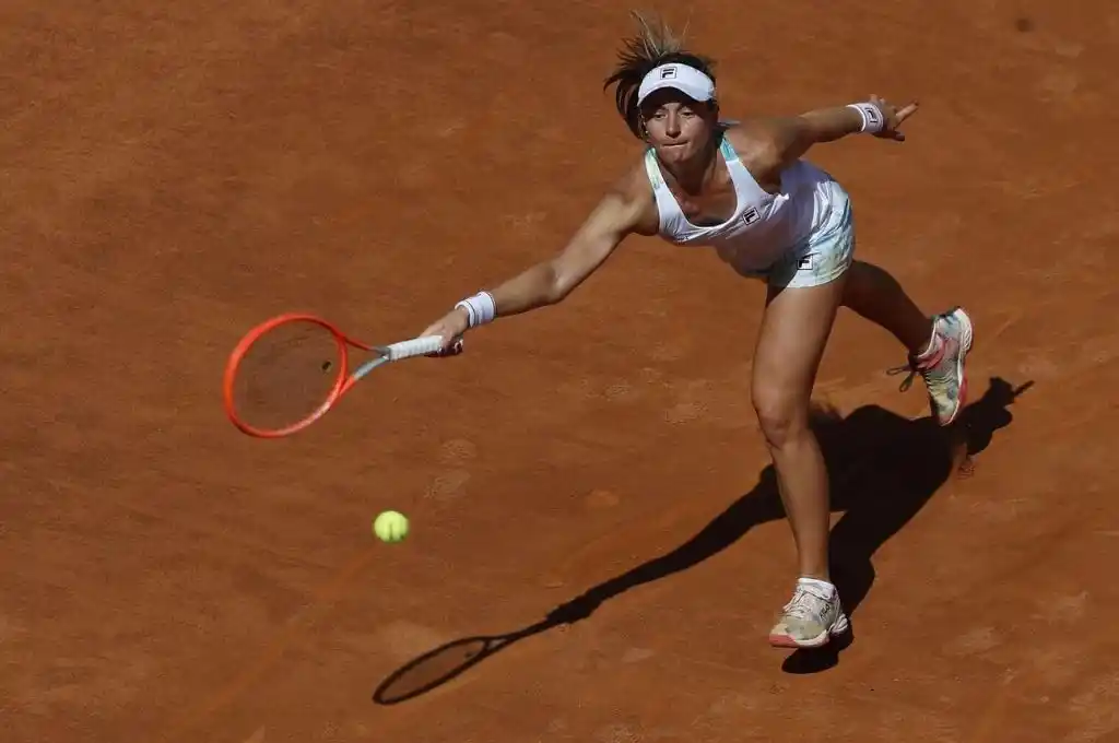 Nadia Podoroska perdió en el Masters 1000 de Roma