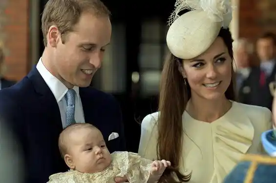 El bautismo del príncipe George