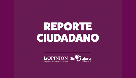 Vecina pide una lomo de burro por delante de la escuela 13