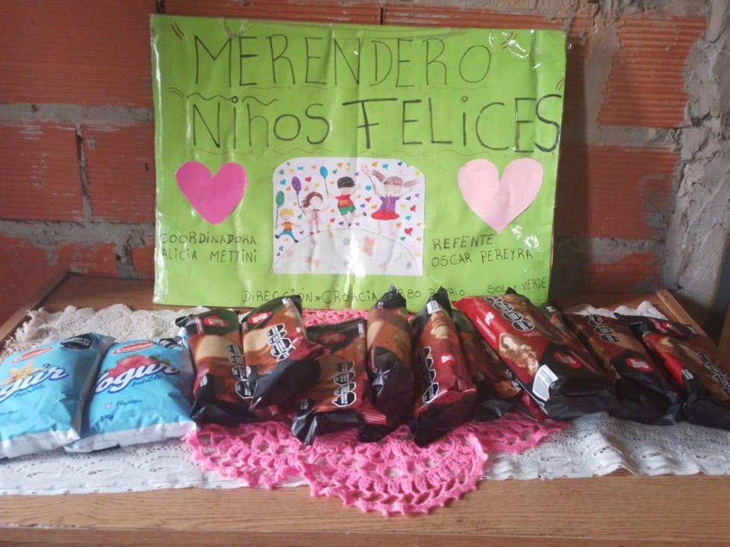 El merendero convoca a sumarse a colaborar con alimentos para la fiesta.