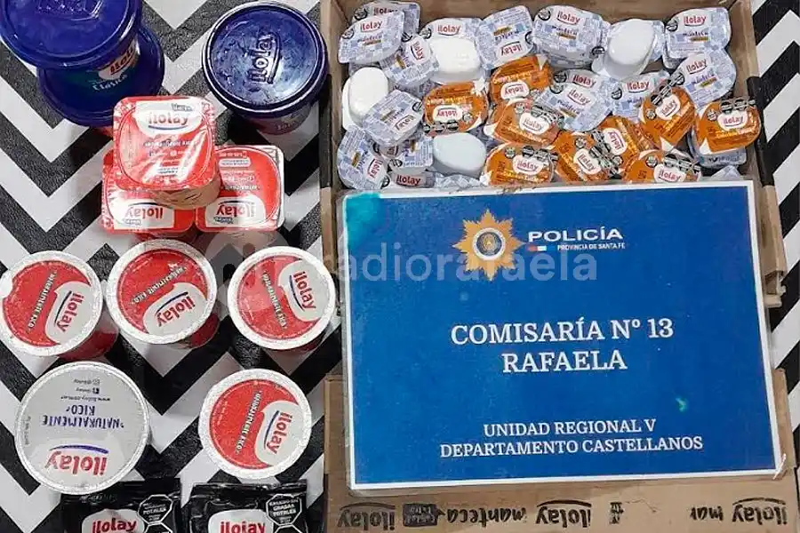 Ingresaron a un depósito y robaron queso rallado, yogures y hasta manteca: los descubrieron y terminaron tras las rejas
