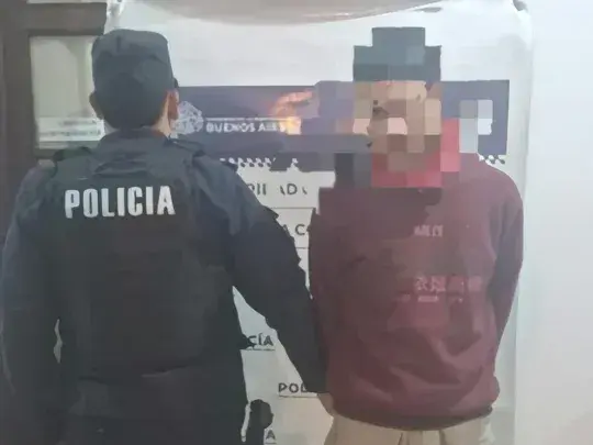 El agresor fue trasladado a la Comisaría.