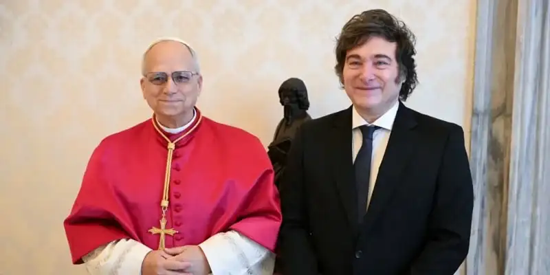 “Alegría enorme”: la reacción de Milei tras la confirmación de la visita del Papa