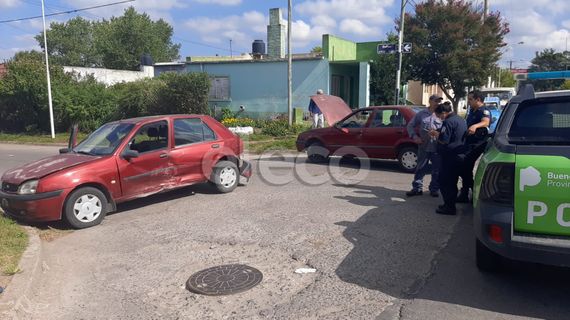 Una mujer fue trasladada al Hospital luego de un accidente en Duffau y Pujol