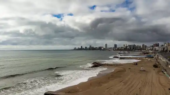 Alerta amarillo por tormentas en Mar del Plata