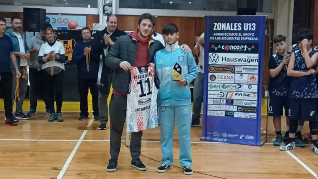 Benjamín Sueyro fue el máximo goleador del Zonal U13