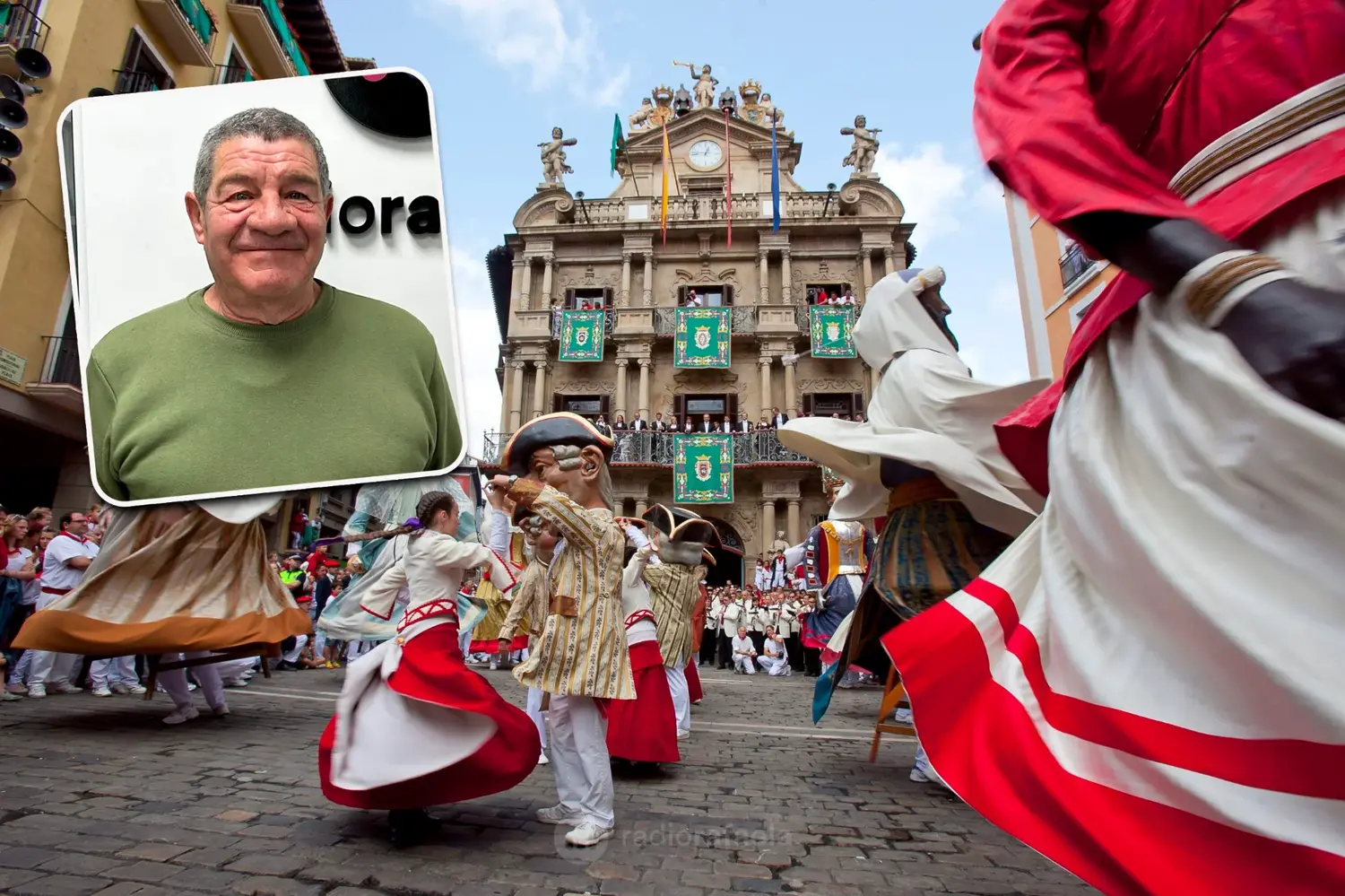 San Fermín en la Sociedad Española: "La paella de la Sociedad Española, para nosotros, es la mejor"