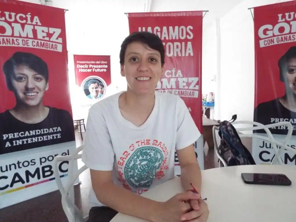 Lucía Gómez contó cómo asumirá la intendencia