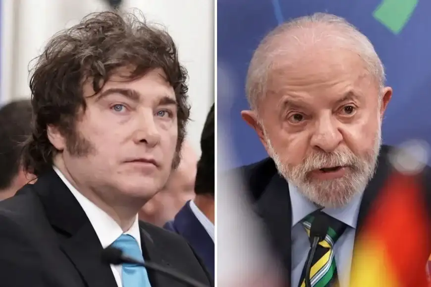 Milei y Lula