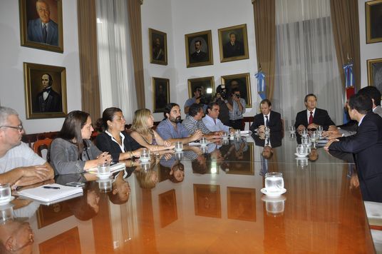 Bordet recibió a Agmer y delinearon agenda de trabajo 