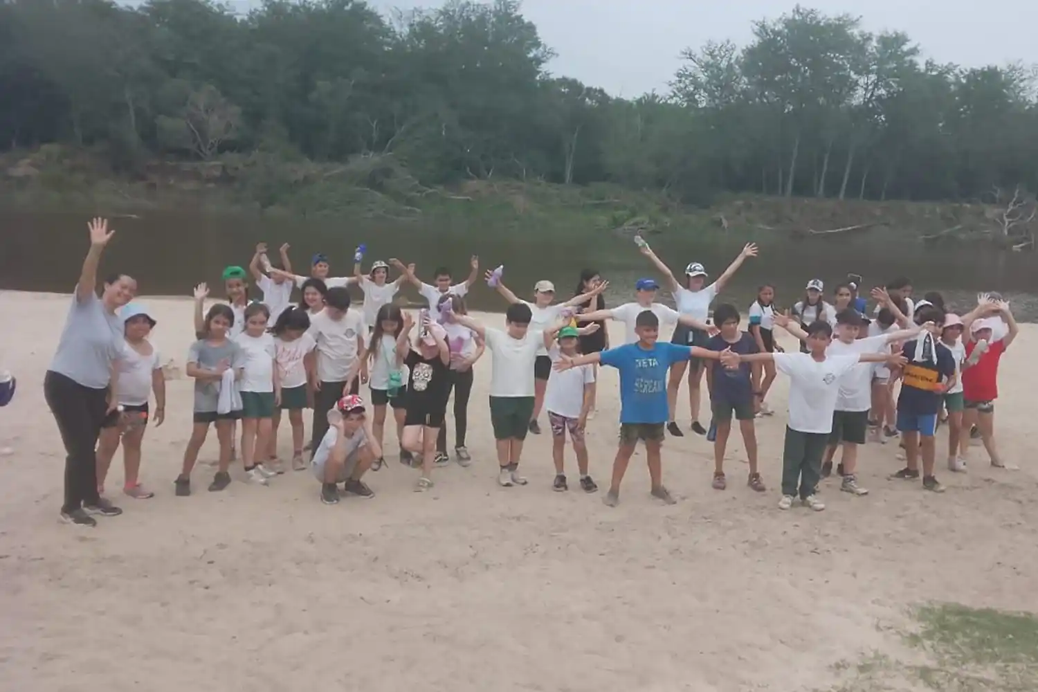 El programa también ofrece talleres de vida en la naturaleza.