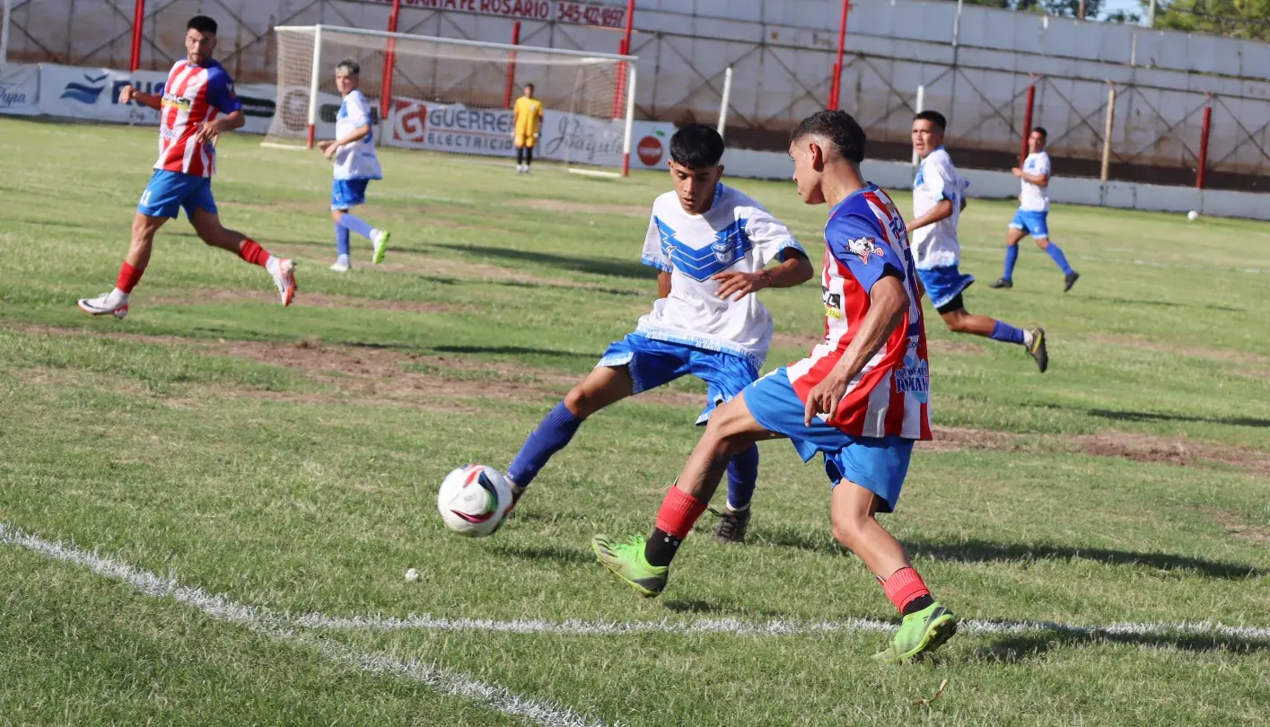 Libertad goleó a Santa María en el debut  del torneo local. Predominaron los empates