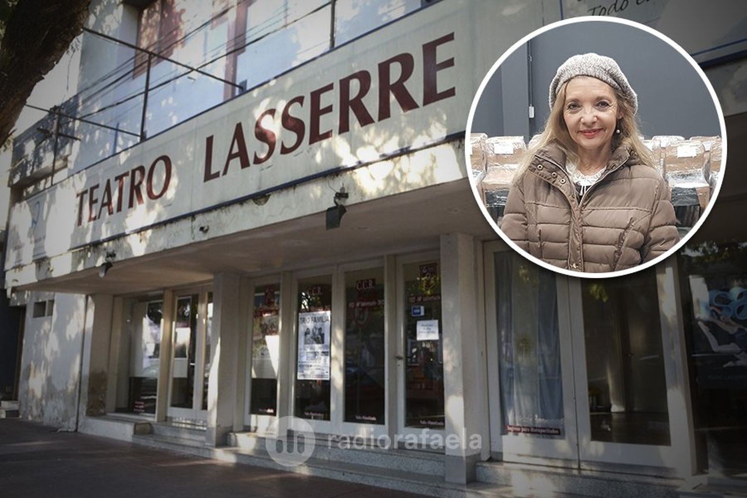 Virginia Tessio presidente del Teatro Lasserre: "El Teatro Laserre sigue con agenda a pleno con muchas obras de teatro y shows"