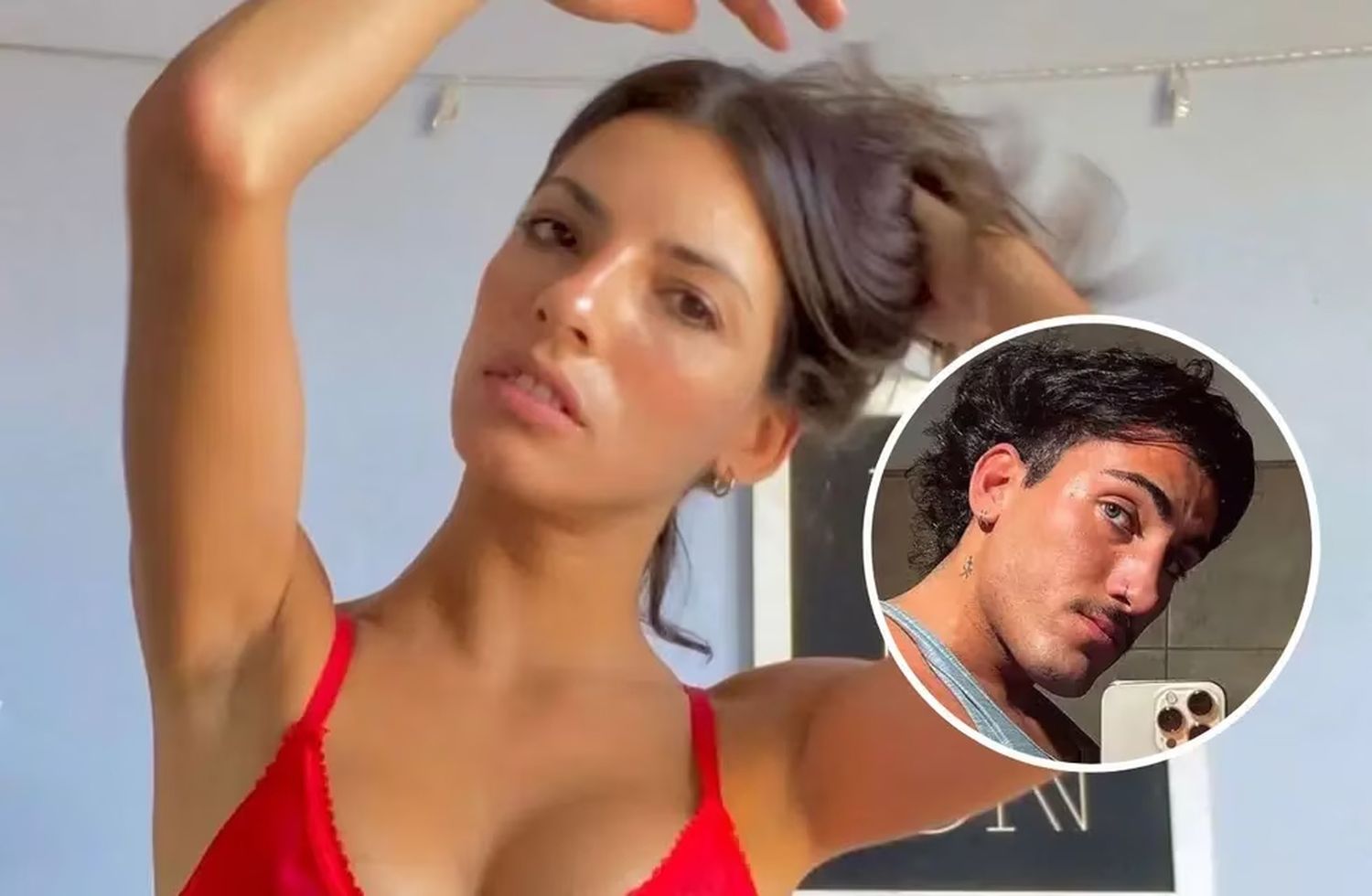 La mujer del video íntimo con Tomás Holder contó que descubrió un detalle inesperado en la grabación