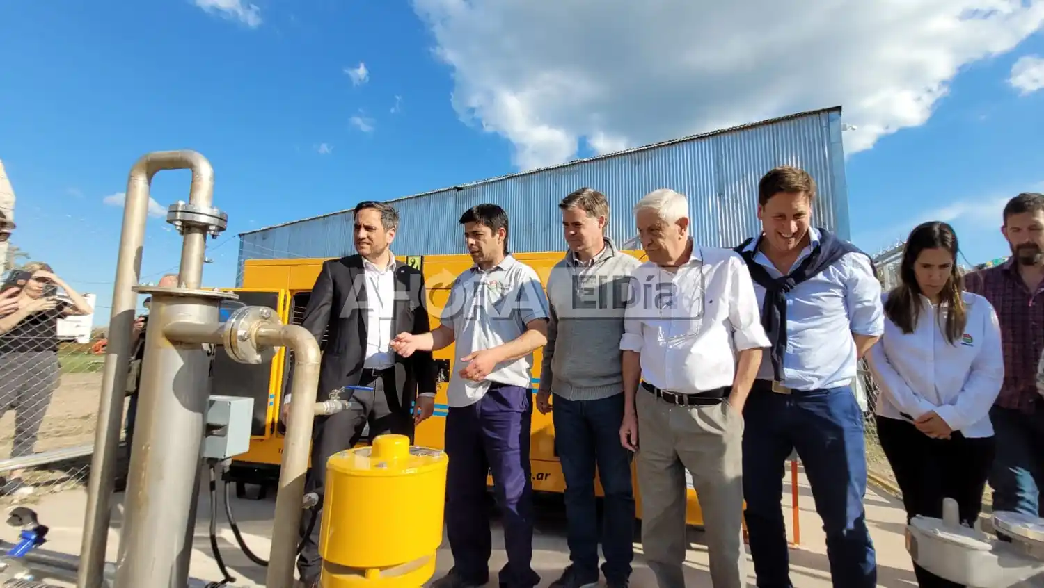 El ministro Cabandié y el intendente Piaggio inauguraron la planta de Biogás en el Ecoparque