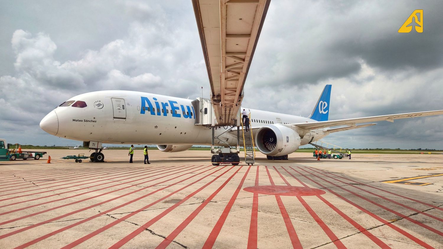 Air Europa made the first ever digitally managed cargo flight to Latin America