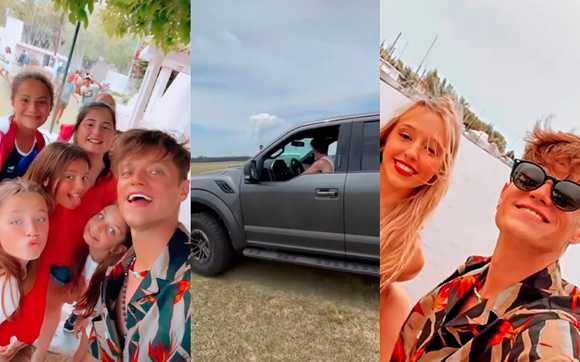 Lionel Ferro: destrezas en la pista del Aeroclub y nuevo video para sus fans