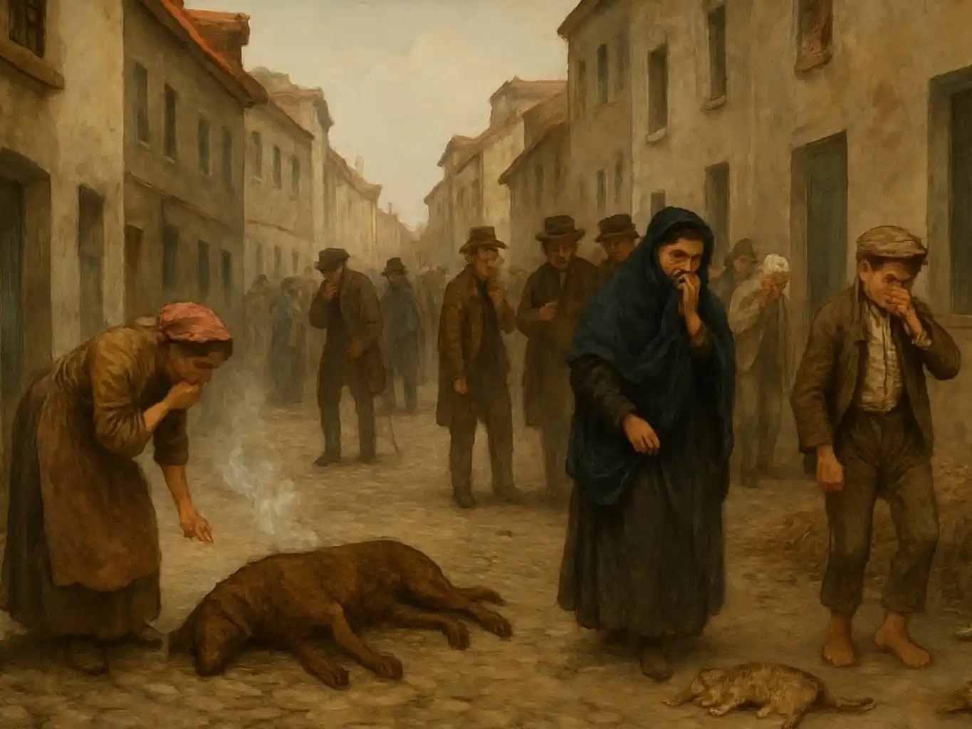 En el siglo XIX, las ciudades eran focos de pestilencia: calles sucias, animales muertos y olores que se creían mortales.