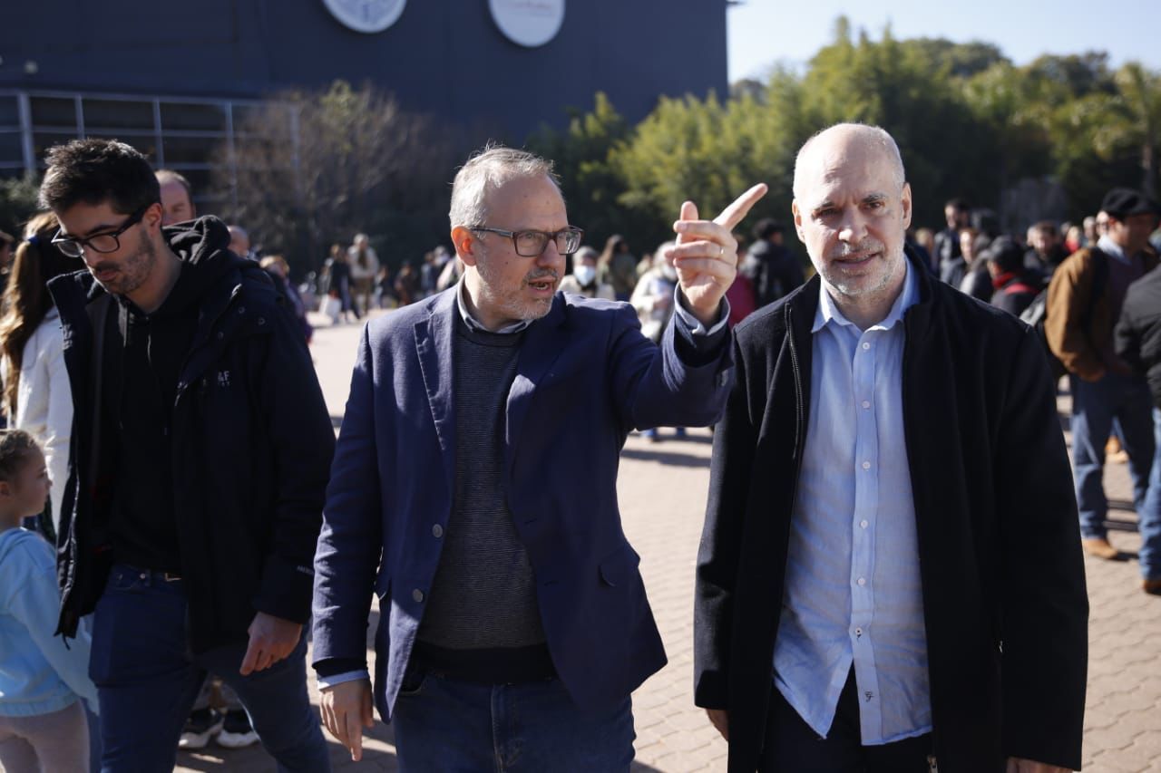 Valenzuela y Larreta en la Expo Rural: “No es un tema de personas, lo que falta es un rumbo”, dijo el jefe de gobierno sobre Massa