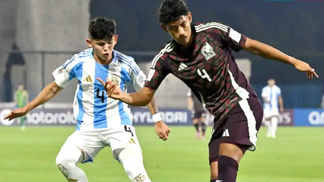 Argentina perdió con México y quedó eliminada en los 16º de final del Mundial Sub 17
