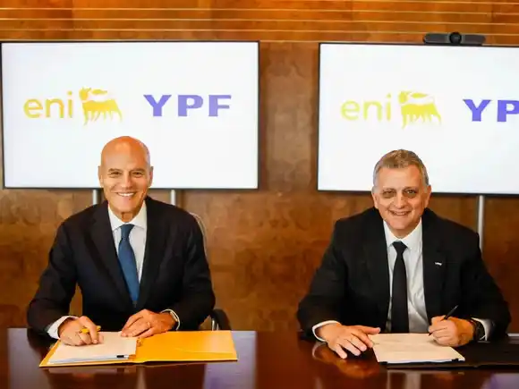 YPF firmó acuerdo con empresa italiana para potenciar exportaciones de Vaca Muerta