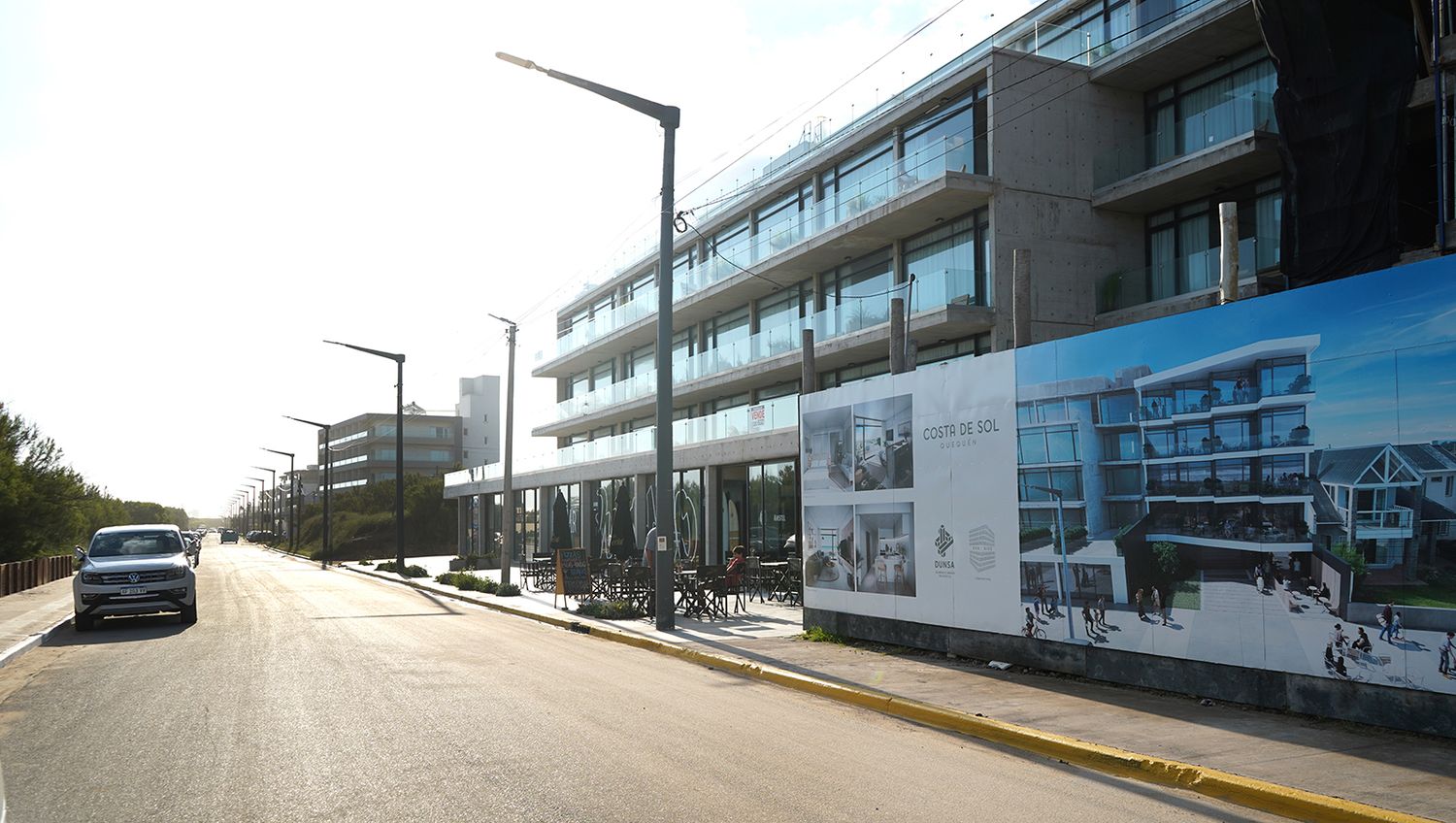 No se detiene. El desarrollo no se detiene en la costanera quequenense