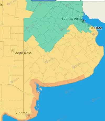 El alerta del SMN para este viernes.
