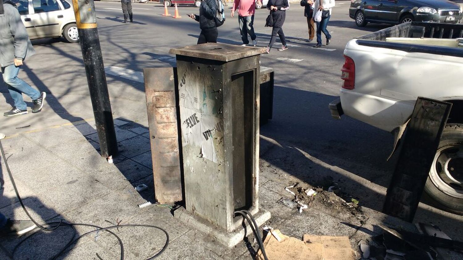 Semáforos, el recurrente blanco del vandalismo en la ciudad