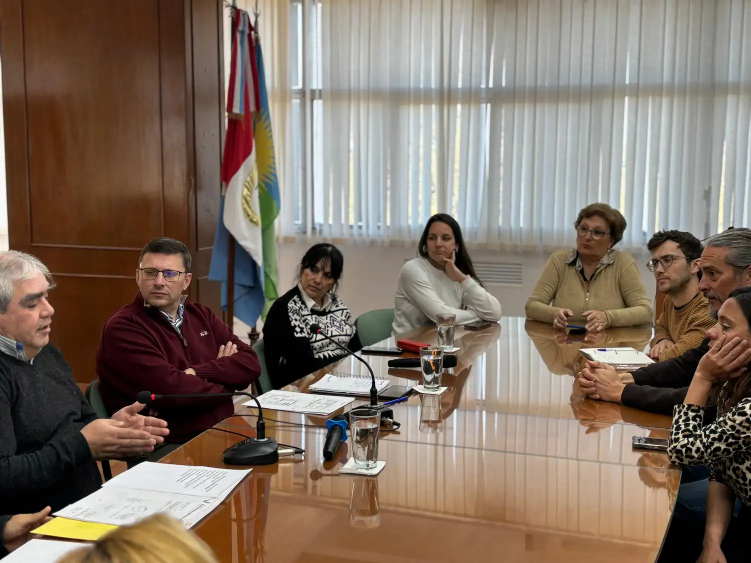 Los concejales recibieron a autoridades del Club Estudiantes - 2