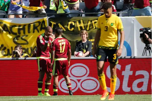 Venezuela venció a Jamaica por la Copa América