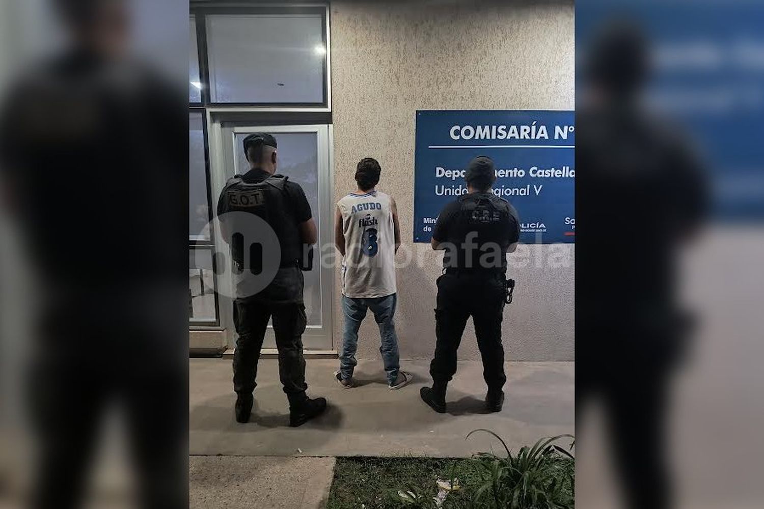 Amenazó a la propietaria de un local comercial y quedó detenido