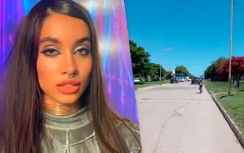 María Becerra graba un videoclip en Santa Lucía