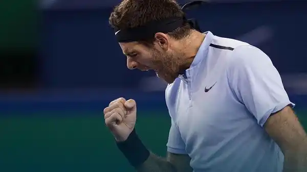 Gran triunfo de Del Potro sobre Zverev en Shanghai