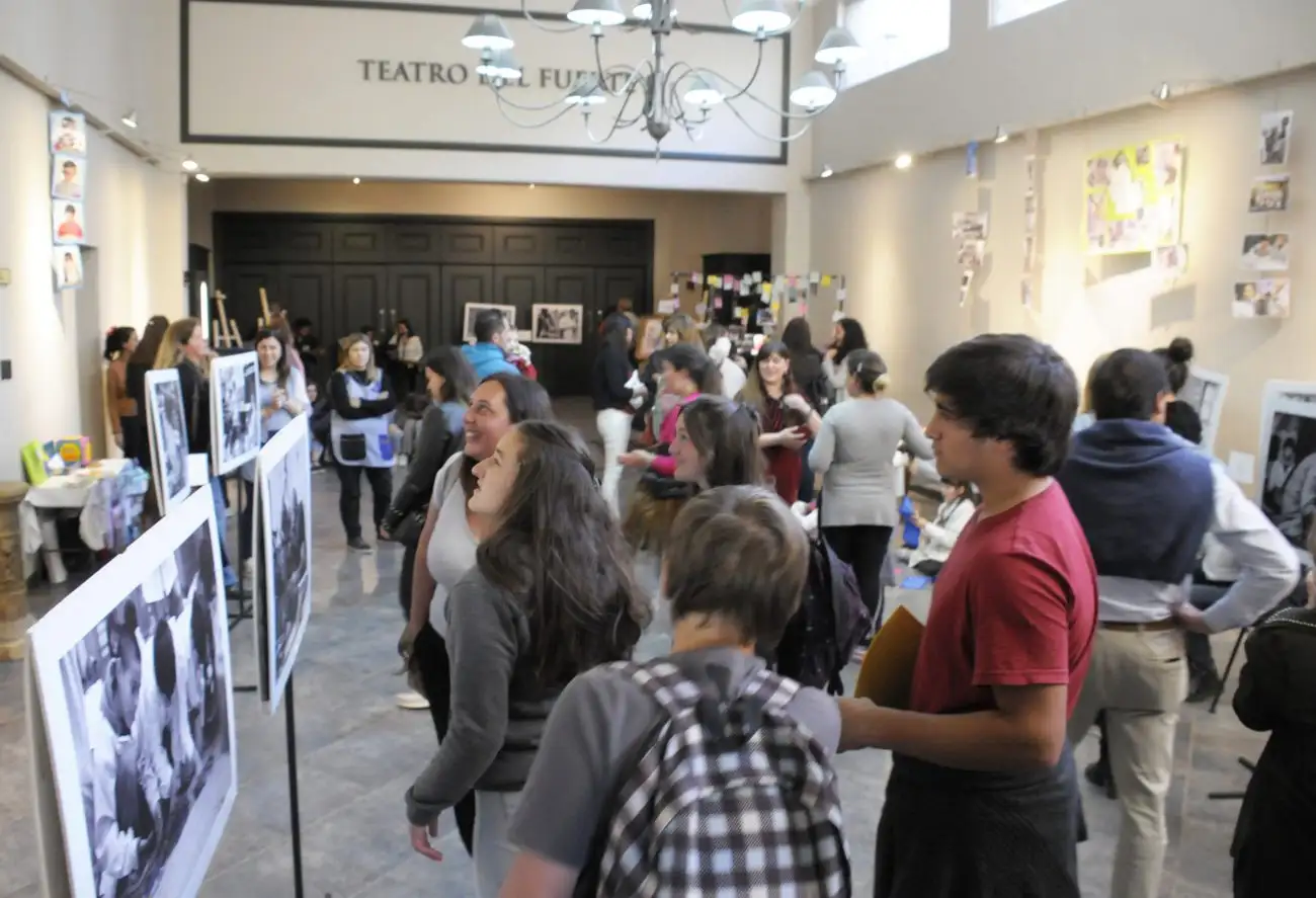 Pasó por Tandil la muestra de arte de la Red de Escuelas