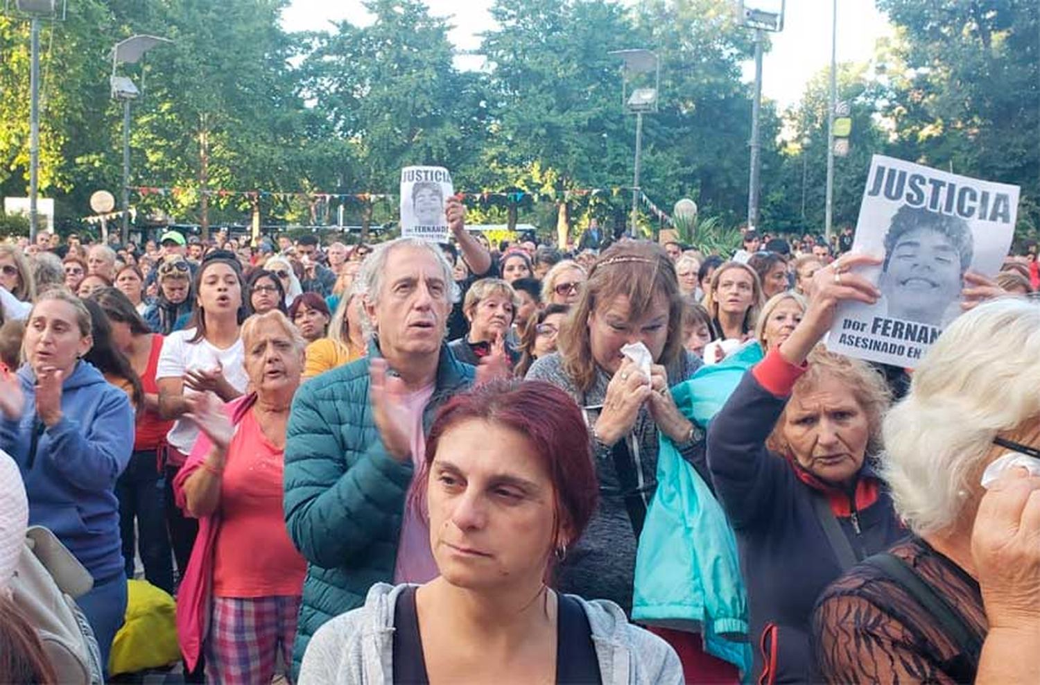 Mar del Plata se movilizó al grito de "Perpetua" y "Basta de violencia"