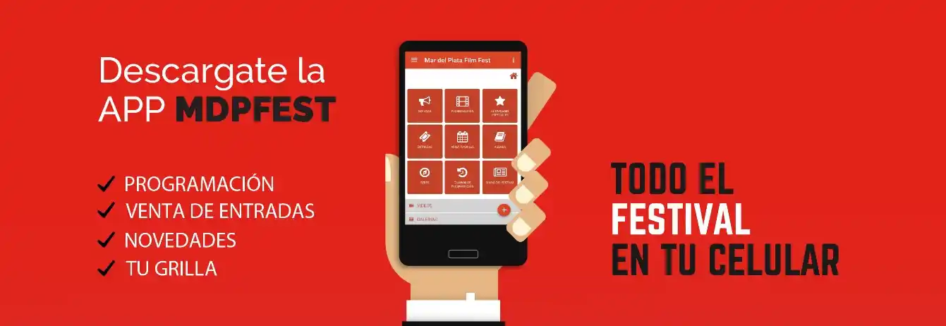El Festival de Cine  tiene su aplicación para smartphones