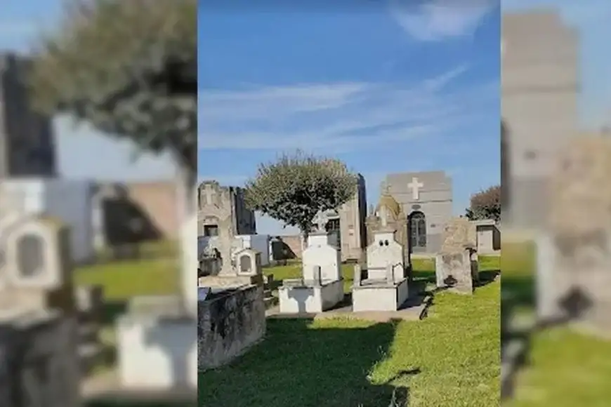 Sorpresa y conmoción en la región: vandalizaron el cementerio, sacaron los ataúdes y los tiraron al piso - 2